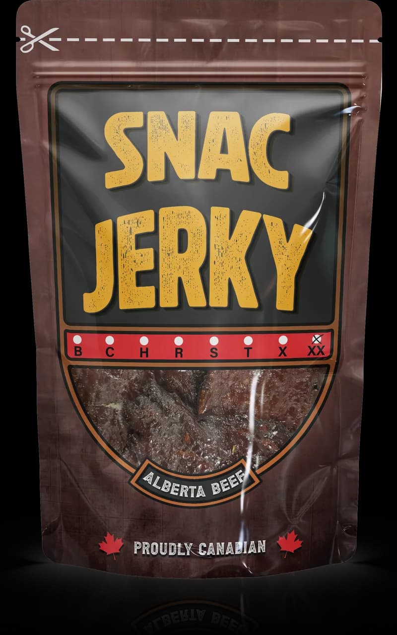 SNAC Jerky bag