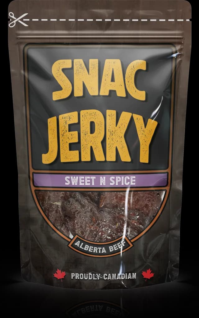 Sweet n' Spice Jerky bag