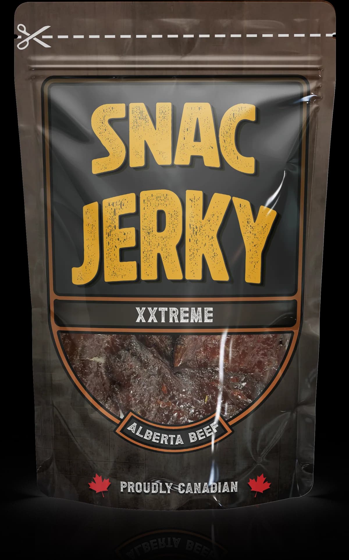 XXtreme Jerky bag, front